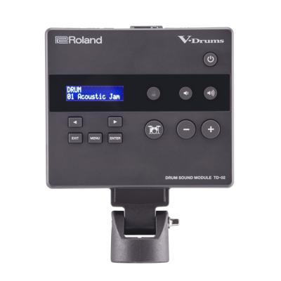ROLAND TD-02KV V-Drums 電子ドラムセット モジュールトップ画像