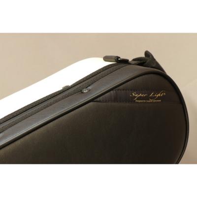 SUPER LIGHT SHAPED VIOLIN CASE シェイプト・ヴァイオリンケース エレガンス2トーン ブラック ブランドラベル画像