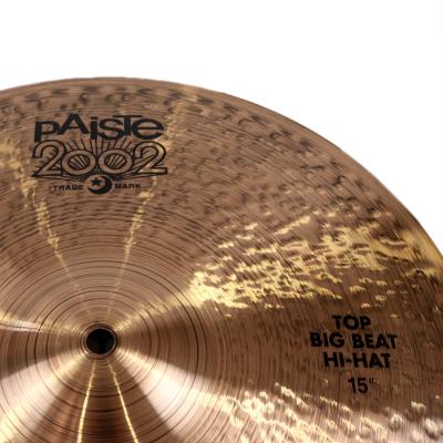 PAISTE 2002 Big Beat Hi-Hat TOP 15" ハイハット 表ロゴ