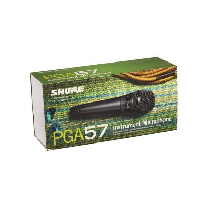 SHURE PGA57-LC-J カーディオイド・ダイナミック・楽器用マイクロホン パッケージ画像
