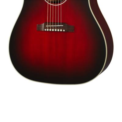 Gibson Slash J-45 Vermillion Burst エレクトリックアコースティックギター エレクトリックアコースティックギター ボディ アップ 画像