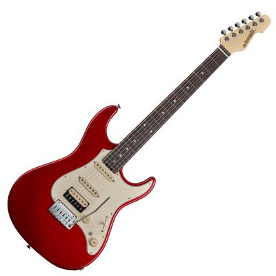 EDWARDS E-SNAPPER-AL/R Candy Apple Red エレキギター