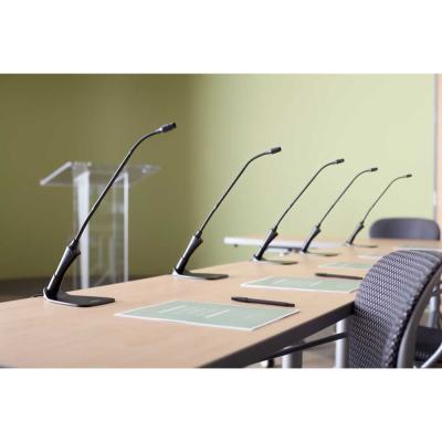 SHURE CVG18D-B/C-X グースネックマイクロホン 46cm デスクトップモデル 使用例画像2