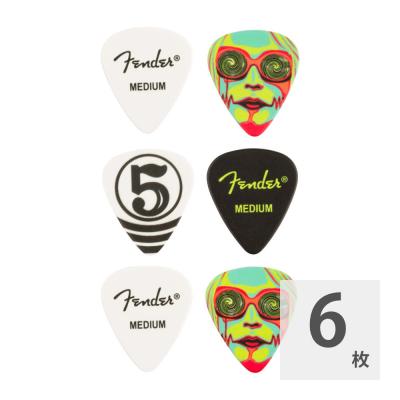 Fender フェンダー JOHN 5 351 CELLULOID PICKS 6枚セット ジョン5 ギターピック