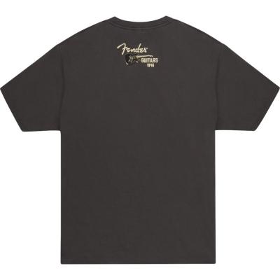 Fender フェンダー WINGS TO FLY T-SHIRT VBL XL ヴィンテージ ブラック バック画像