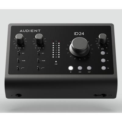 Audient iD24 オーディオインターフェース 正面画像