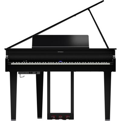 【組立設置無料サービス中】 ROLAND GP-6-PES Digital Piano ブラック デジタルグランドピアノ 電子ピアノ 詳細画像