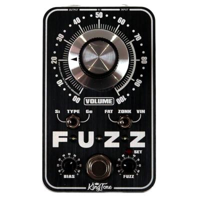 KING TONE GUITAR miniFUZZ V2 Black Panel ギターエフェクター