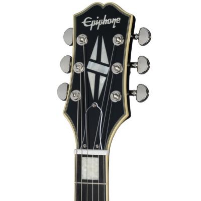 Epiphone エピフォン Shinichi Ubukata ES-355 Custom Bigsby Ebony IGES355CSUEBNB3 生形真一シグネチャーモデル エレキギター ヘッド画像