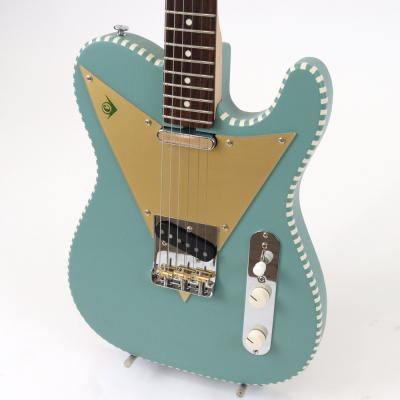 Caramel’s Guitar Kitchen キャラメルズ ギター キッチン V3 Cream Pistachio エレキギター エレキギター TLタイプ ボディアップ 画像