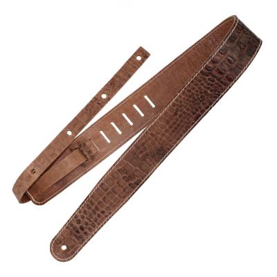 Richter Straps リヒターストラップ #1486 Raw II Contour Croco Natural ギターストラップ