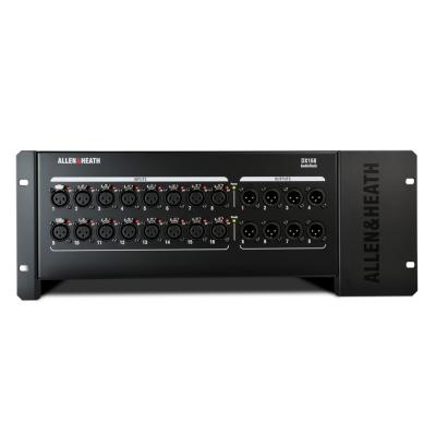 Allen & Heath アレンアンドヒース DX168 入出力拡張ユニット ラックマウント取り付け時の正面