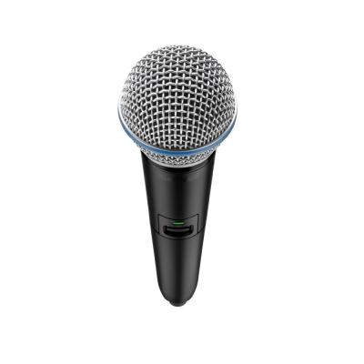 SHURE シュア GLXD2+/B58=-Z2 ハンドヘルド型送信機 ワイヤレスマイク 2.4GHz帯 グリル画像