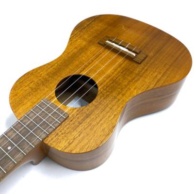 Famous フェイマス FT-5G テナーウクレレ ハワイアンコアボディー ボディトップ、ネックジョイント