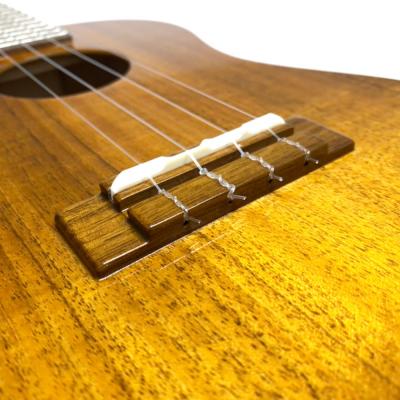 Famous フェイマス FT-5G テナーウクレレ ハワイアンコアボディー ボディトップ、ブリッジ