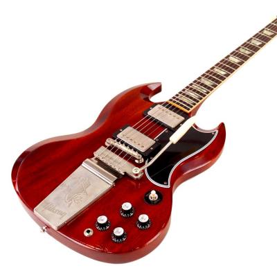 Gibson Custom Shop ギブソン カスタムショップ Murphy Lab 1964 SG Standard With Maestro Vibrola Cherry Red Ultra Light Aged エレキギター ボディ全体像