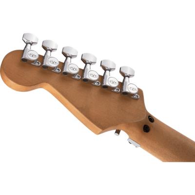 EVH イーブイエイチ Striped Series Frankenstein Frankie, Maple Fingerboard, Red with Black Stripes Relic エレキギター ヘッド裏