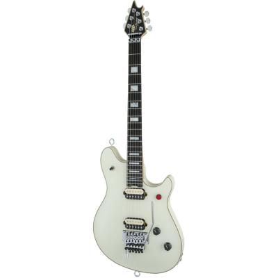 EVH イーブイエイチ Wolfgang USA Edward Van Halen Signature， Ebony Fingerboard， Ivory エレキギター 右ボディサイドからボディトップ