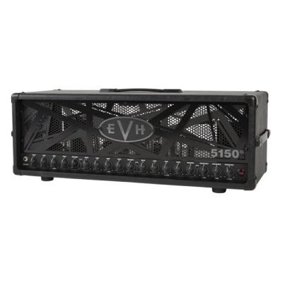 EVH イーブイエイチ 5150III 100W Head， Black ギターアンプヘッド 右サイドからフロントパネル