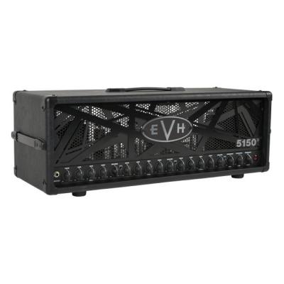 EVH イーブイエイチ 5150III 100W Head， Black ギターアンプヘッド 左サイドからフロントパネル