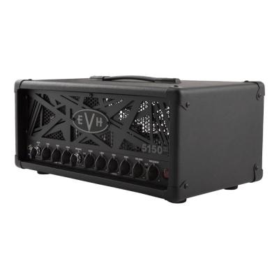 EVH イーブイエイチ 5150III 50S 6L6 Head， Black ギターアンプヘッド 右サイドからフロントパネル