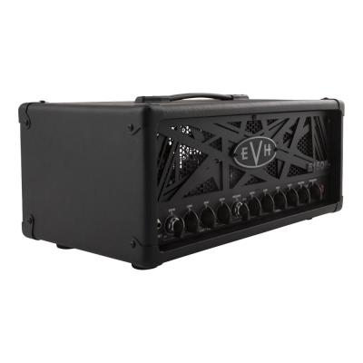 EVH イーブイエイチ 5150III 50S 6L6 Head, Black ギターアンプヘッド 左サイドからフロントパネル
