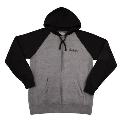 Jackson ジャクソン Zip Hoodie Black and Gray Lサイズ 長袖 フーディー パーカー