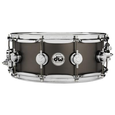 DW ディーダブリュー DW-SBB-1408SD/BRASS/C Collector’s Black Stain over Brass Snare Drums スネアドラム