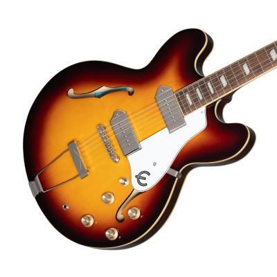 Epiphone エピフォン Casino Vintage Sunburst エレキギター ボディ画像