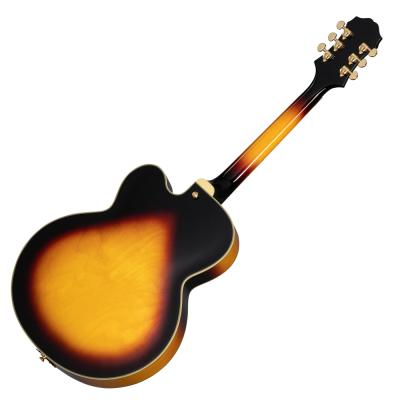 Epiphone エピフォン Broadway Vintage Sunburst エレキギター 本体裏画像