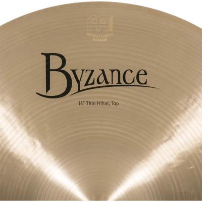 MEINL マイネル B14TH Byzance Traditional 14” Hihats THIN ハイハット トップ＆ボトム トップロゴ