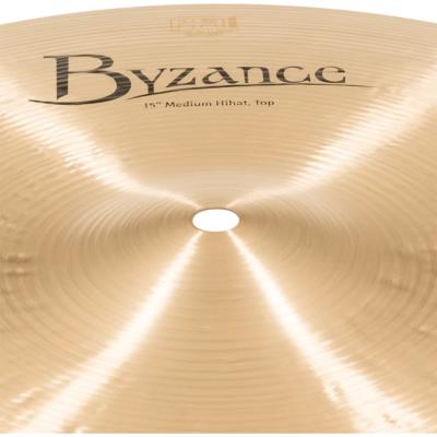 MEINL マイネル B15MH Byzance Traditional 15” MEDIUM Hihats ハイハット トップ＆ボトム トップロゴ