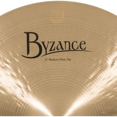 MEINL マイネル B15MH Byzance Traditional 15” MEDIUM Hihats ハイハット トップ＆ボトム トップロゴ