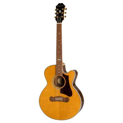 Epiphone J-200 EC Studio Parlor Vintage Natural エレクトリックアコースティックギター