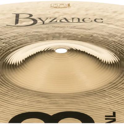 MEINL マイネル B18MC-B Byzance Brilliant 18” MEDIUM Crash クラッシュシンバル カップ