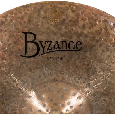 MEINL マイネル B20DAR Byzance Dark 20” Ride ライドシンバル ロゴ