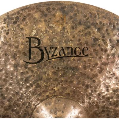 MEINL マイネル B22BADAR Byzance Dark 22” Big Apple Dark Ride ライドシンバル ロゴ