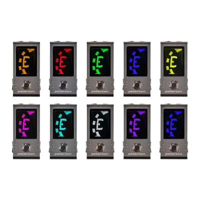 PETERSON ピーターソン Strobo Stomp mini ストロボ・チューナー・ペダル ディスプレイの色を変更可能