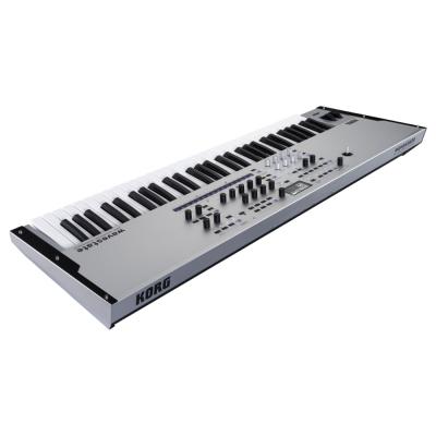 KORG コルグ wavestate SE Platinum WAVE SEQUENCING SYNTHESIZER シンセサイザー 61鍵盤仕様 専用ハードケース付き 限定カラー WAVESTATE-SE P リア斜めアングル画像