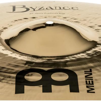 MEINL マイネル B22HHR-B Byzance Brilliant 22” Heavy Hammered Ride ライドシンバル カップ