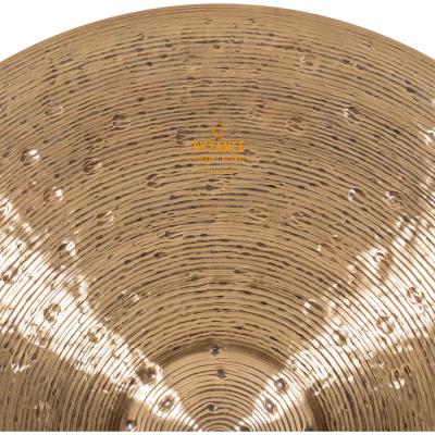 MEINL マイネル B24FRLR Byzance Foundry Reserve 24” Light Ride ライドシンバル ロゴ