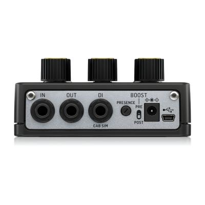 tc electronic JIMS 45 PREAMP プリアンプ ギターエフェクター 入出力端子部画像