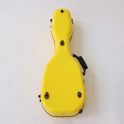 ARANJUEZ アランフェス CAUK-16C レモンイエロー ウクレレケース スタンダード コンサート用 グラスファイバー製 裏面画像