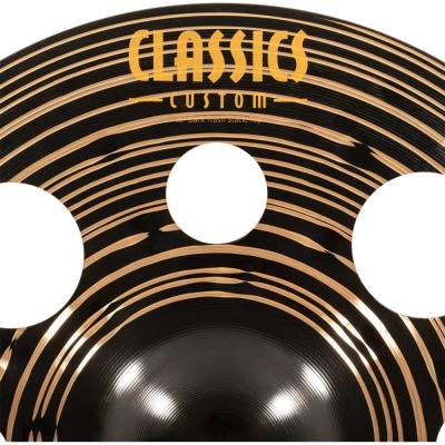 MEINL マイネル CC-16DASTK  Classics Custom Dark 16” Trash Stacks スタックシンバル トップロゴ