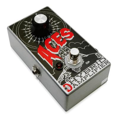 Daredevil Pedals デアデビルペダルズ Aces オーバードライブ ギターエフェクター 本体斜画像