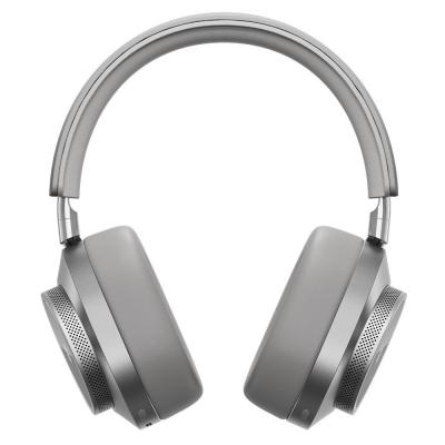 Master & Dynamic MW75S3GREY-SILVER アクティブノイズキャンセリングヘッドホン グレイ／シルバー ヘッドバンドを広げた状態