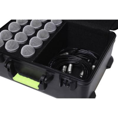 SHURE by GATOR シュア ゲーター SH-MICCASE15 ハードケース マイクケース 本体内容量