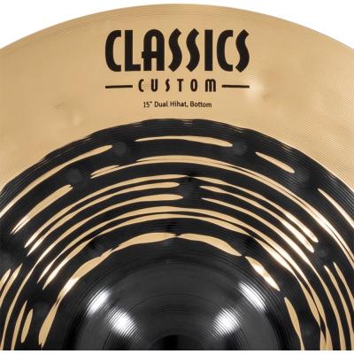 MEINL マイネル CC15DUH Classics Custom Dual 15” Hihat ハイハット ペア ボトムロゴ