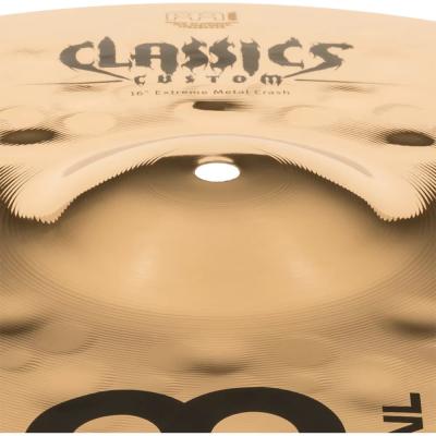 MEINL マイネル CC14EMH-B Classics Custom Extreme Metal 16” Crash クラッシュシンバル カップ