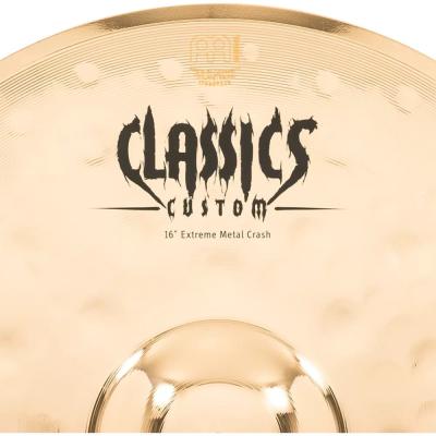 MEINL マイネル CC14EMH-B Classics Custom Extreme Metal 16” Crash クラッシュシンバル 表ロゴ